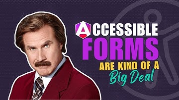 Got an Angular form? Cool, is it Accessible?