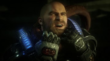 Gears 5 - Act 4-2 The Fall: Choose To Save JD or Del: Queen Reyna Kills JD Death Cutscene (2019)