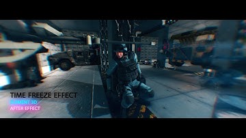 Time Freeze Effect II After Effect II Element 3D II Adobe Fuse II Mixamo