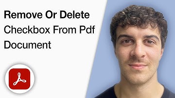 How to Remove or Delete a Checkbox From a PDF Document Using Adobe Acrobat Pro[ 2025 Full Guide]