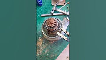 Turbo charger repair || supercharger maintenance #turbo #turbocharger #automobile #shorts#shortsfeed