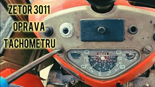 ZETOR 3011 | 1965 | #33 | Oprava tachometru, odzimování