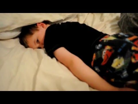 Mom wakes son up | Surprise FARTING | Funny | child not wanting to wake up for school
