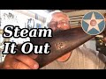 The Old Gunsmith Wood Stock Dent Repair - Steam It Out