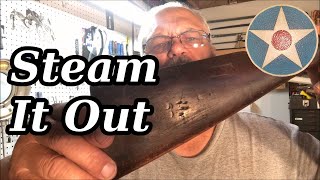 The Old Gunsmith Wood Stock Dent Repair - Steam It Out