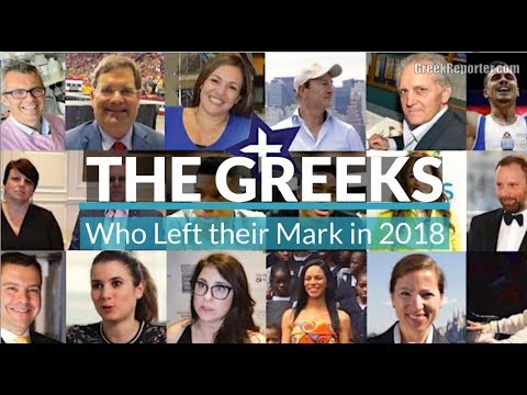 The Greeks Who Left their Mark in 2018