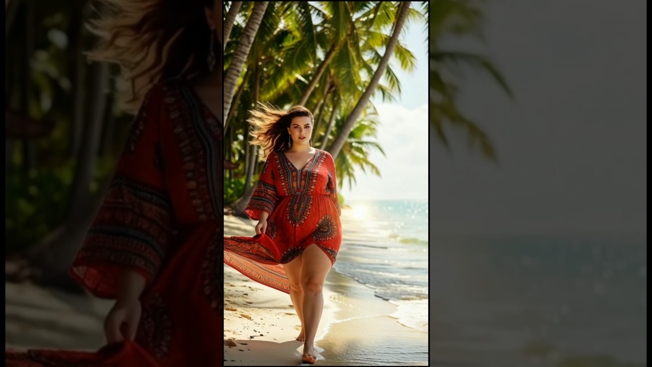 Beach Beauty Vibes 🌴🔥 | Confident & Bold Walk | 