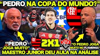 MAESTRO JUNIOR DEU AULA na ANÁLISE sobre o FLAMENGO e FELIPE MELO se RENDEU! PEDRO na COPA DO MUNDO