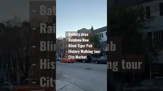 What to do in Charleston in 1 day ?