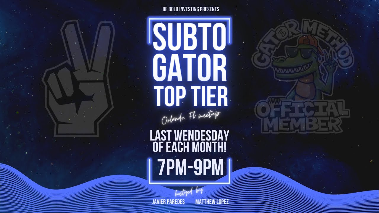 First Meetup with Top Tier TC, Gator, and Sub2 Community   Real Estate Investing