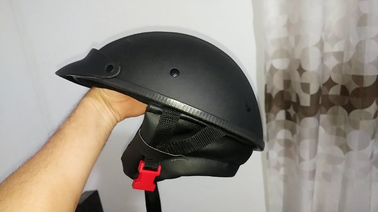 Capacete Custom Pro Tork Coquinho Preto