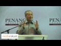 Dr Mahathir: Giving Money To People Is Not Going To Make You Popular