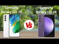 Samsung Galaxy S21 FE vs Samsung Galaxy S23 FE