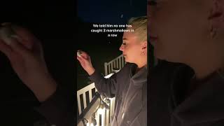 People prank their friend by swapping out marshmallows for an egg! #shorts