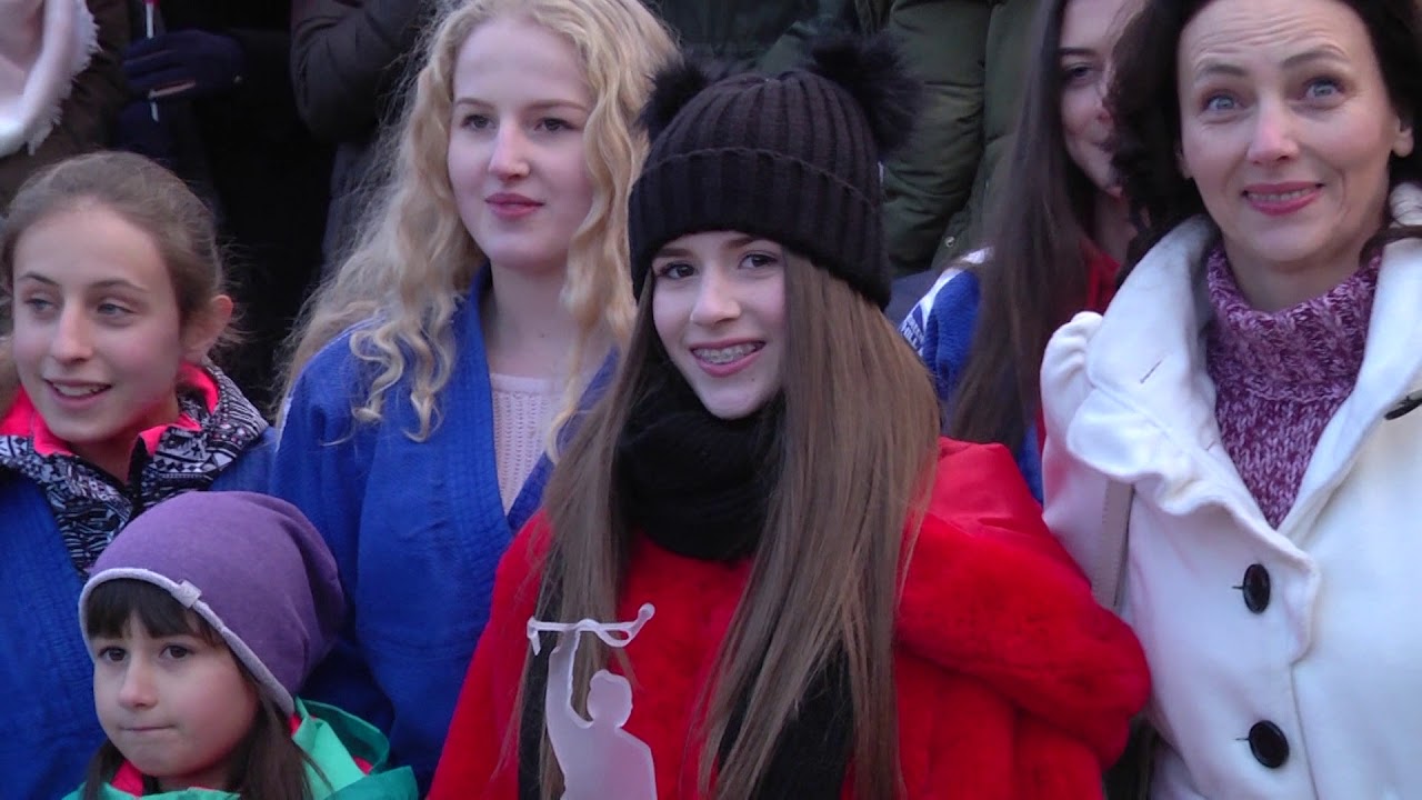 Powitanie Roksany Węgiel w Jaśle po powrocie z Eurowizji