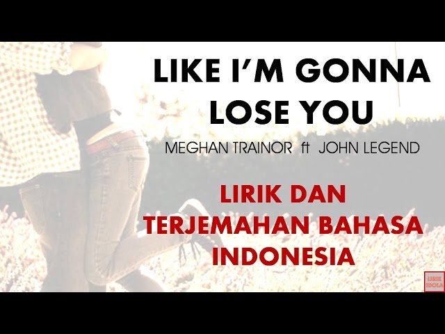 Like Im Gonna Lose You Meghan Trainor Ft John Legend