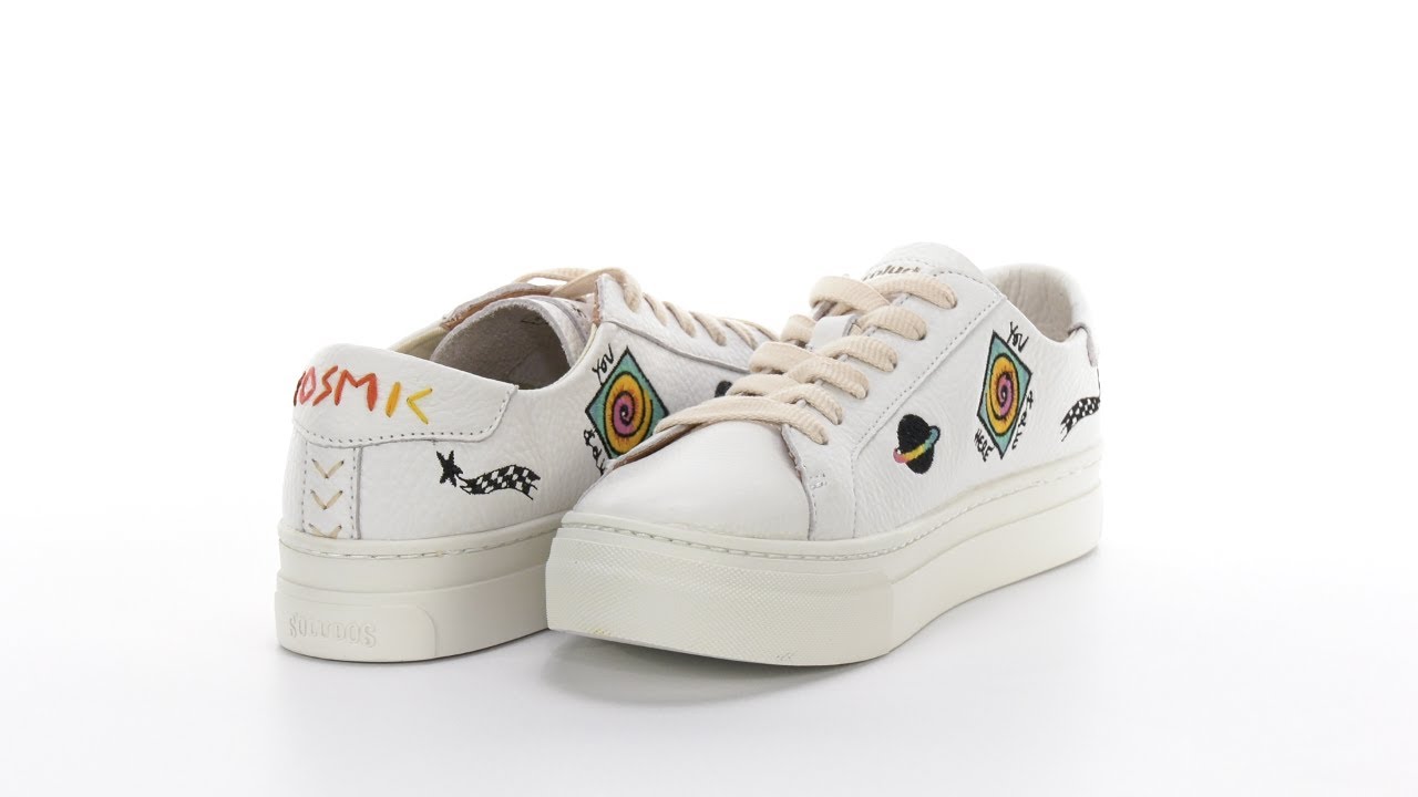 Leather trainers Prada White size 41 IT in Leather - 41317284