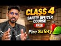 Safety Officer Course Class 4 | Safety Officer Interview Questions | Fire Safety 