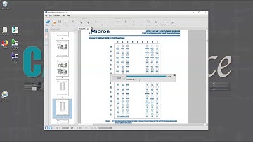 Able2Extract creating SIMPLE BGA Spreadsheet for PartBuilder from DRAM PDF Using AUTO MODE