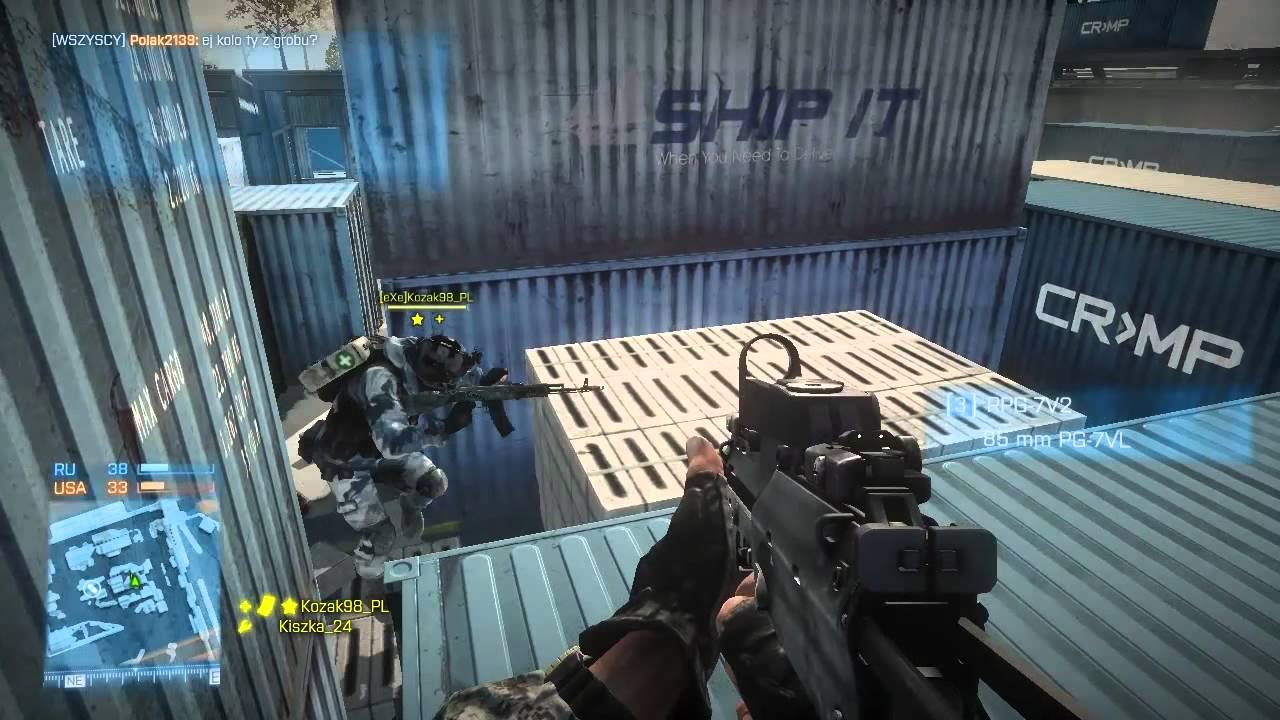 Zagrajmy W BattleField 3 - Z Ziomkami Na Hardkorze