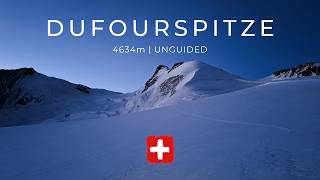 Climbing Switzerland's Highest Peak Unguided | Dufourspitze 4634m