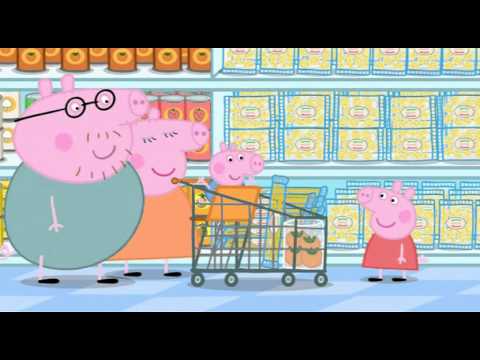 Peppa Pig (Свинка Пеппа) 41. Shopping (мультфильм на английском)