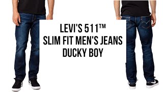 Обзор джинсов Levi’s 511™ Slim Fit Men's Jeans Ducky Boy