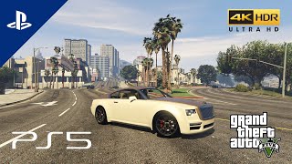 Grand Theft Auto 5 - Enus Windsor Coupe Drive Gameplay Ps5 4K