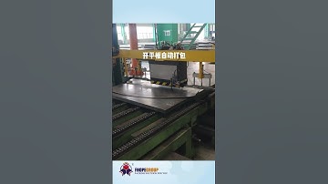 Steel Sheet Strapping Machine | Automatic Bundling for Heavy Plates