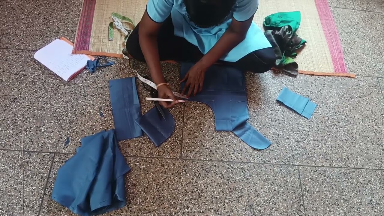 Blouse cutting in tamil @AngelMercy-rp2hy 