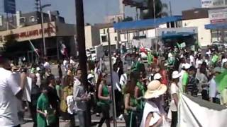 Demonstrations in LA - 28 June 2009