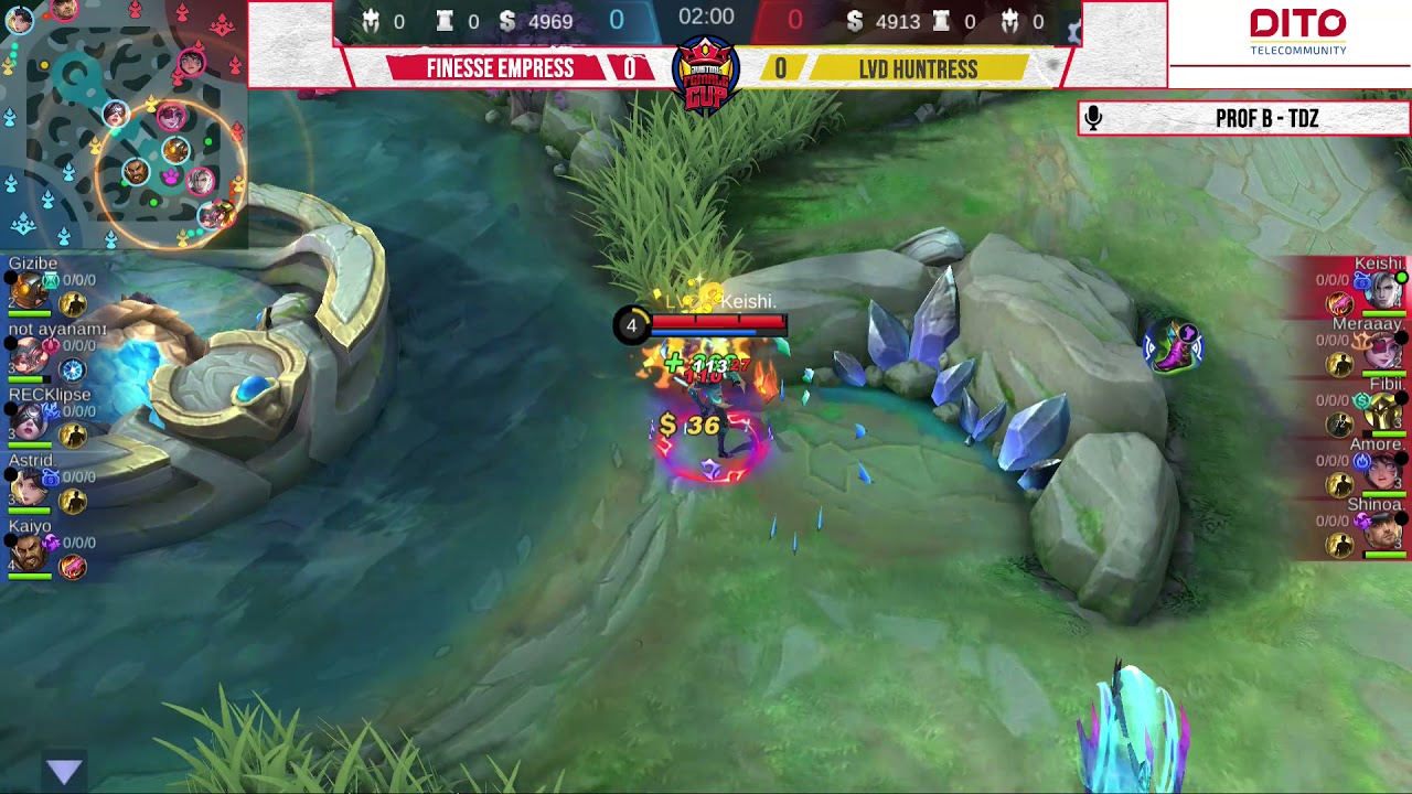 Finesse Empress vs LVD Huntress Game 1 Just ML Female Cup (BO3) | Mobile Legends