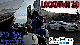 Malaysia Lockdown 2.0 / Police Escort/ Polis Trafik