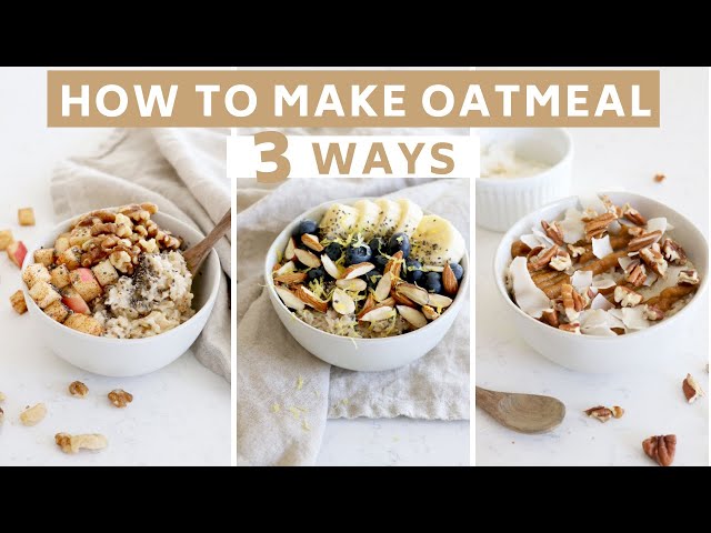 Creamy Oatmeal (Truly the Best Oatmeal Recipe) - Umami Girl