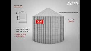 Flat Bottom Silo - Silo Asentado