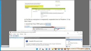 Fix Device encryption is temporarily suspended error in Windows 11