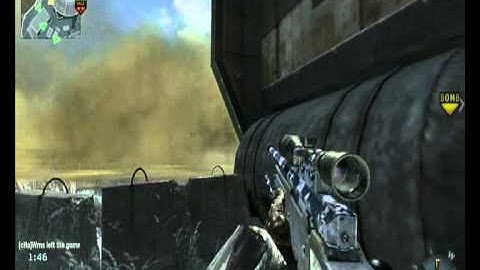 call of duty black ops sniper montage (array S&D) 1 vs 6