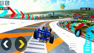 Impossible Car stunts | Formula Car Stunt Racing Simulator 2022 | Android Gameplay |#cargames screenshot 3