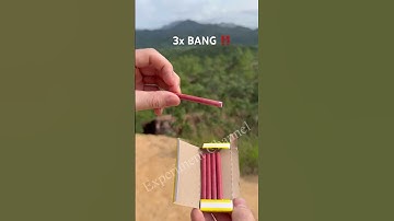 INCREDIBLY😱😱 STRANGE FIREWORK Cracker #shorts #firecracker #firework #trick #lifehack