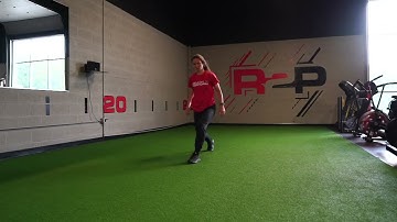 Walking Lunge w/ Trunk Rotation
