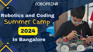 Discover Your Child's Inner Engineer at #Roboprenr Robotics Summer Camp- 2024 🤖🔧