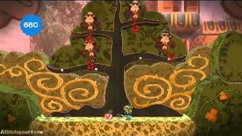 LittleBiGplanet   PSP   03 5   The Bazaar Monkey Puzzle Tree