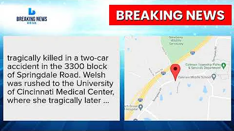 Barbara Welsh Killed In Colerain, OH Accident