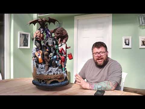 batman sanity completed and painted - YouTube