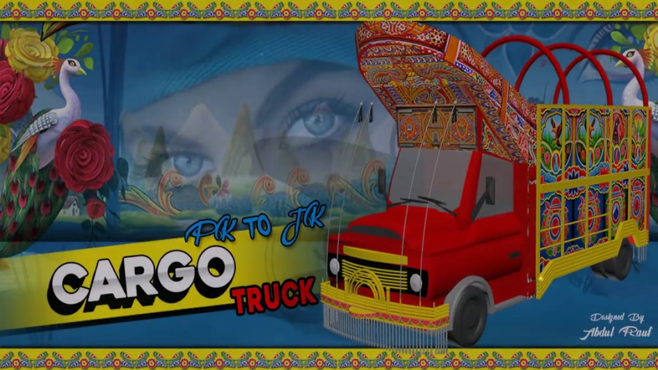 Pak Cargo Truck Driver Simulator Game | PK TO JK Amazing 3D game | Duty JK