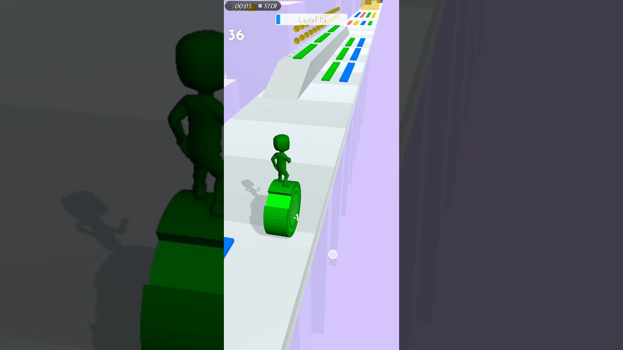 Layers roll android games play level 10 walkthrough 