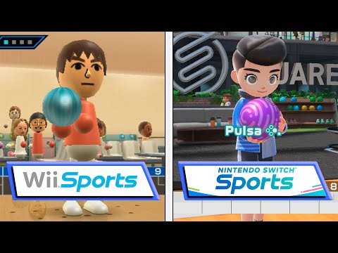Increíble comparativa entre Wii Sports y Nintendo Switch Sports
