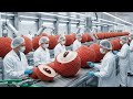 inside the lichi juice factory - (full process) How million dollar bands are made..