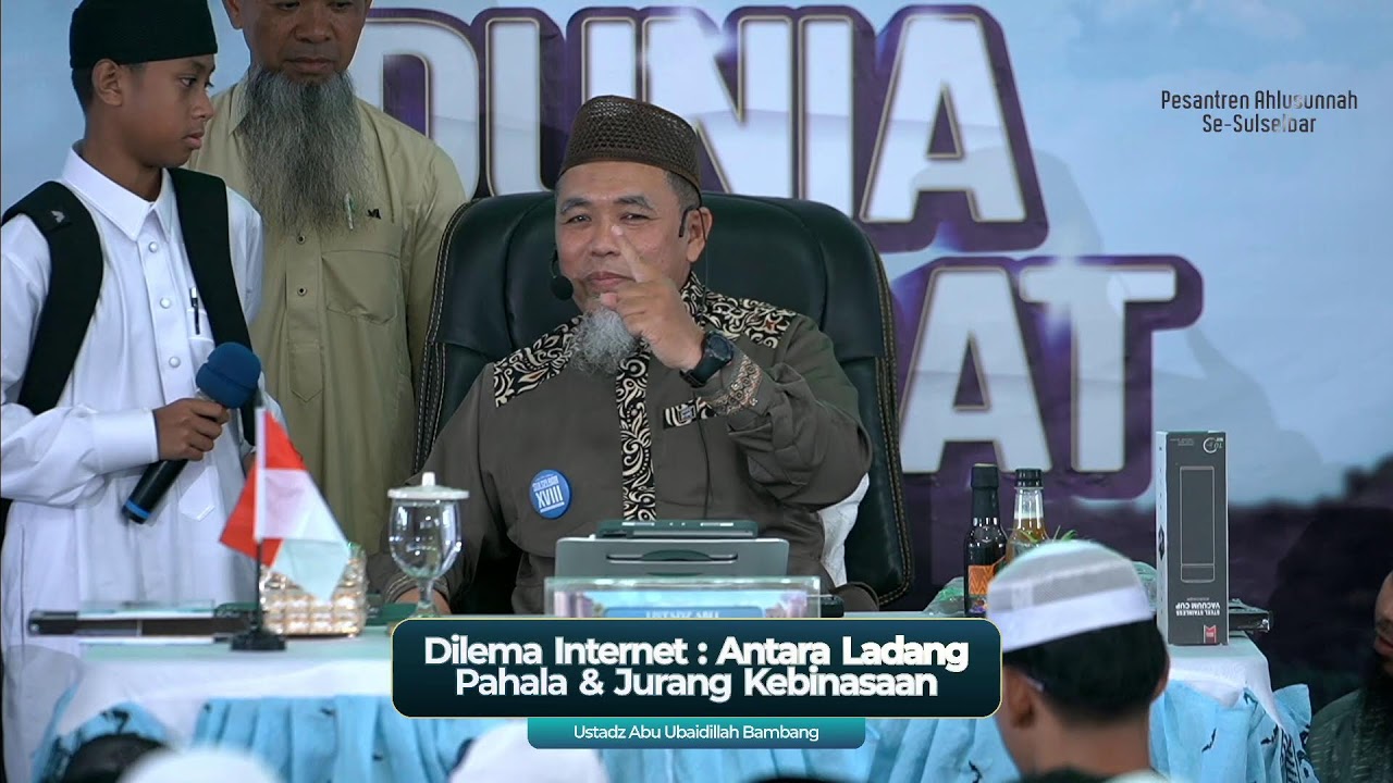 Dilema Internet: Antara Ladang Pahala & Jurang Kebinasaan - Ustadz Abu Ubaidillah Bambang