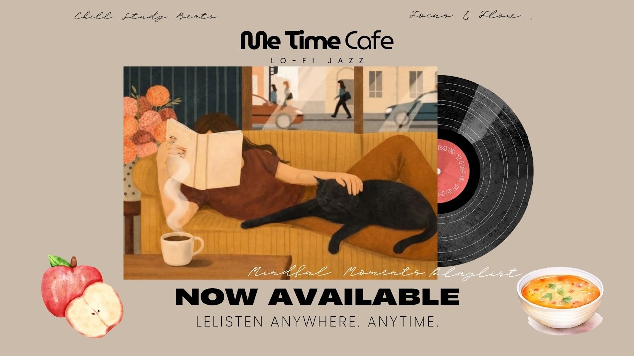 pov: you found a quiet moment in a busy day | reading & focus lofi jazz ☕変わり続ける中での穏やかな集中BGM｜風向きは変わる